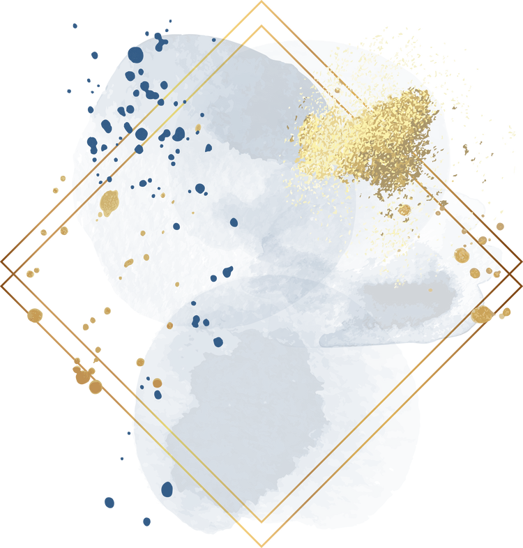 Watercolor frame background